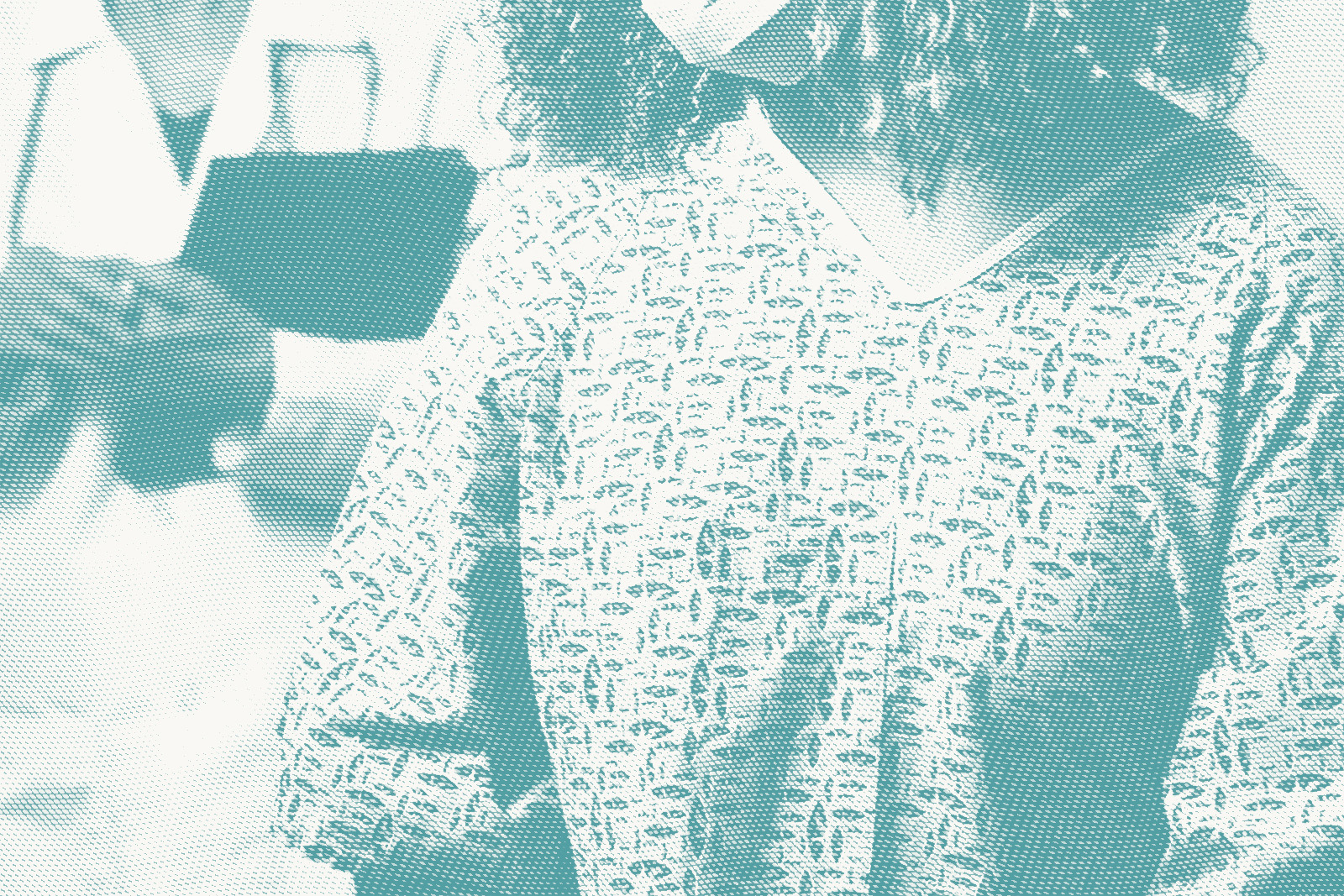 a younger woman stands in front of her doctor to prepare for a breast exam